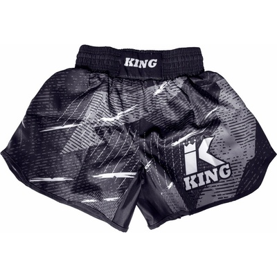 King Shadow MMA šortky černá/šedá