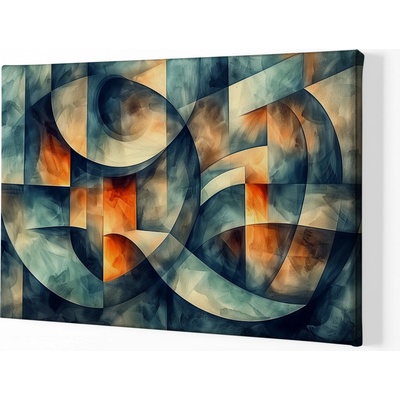 Obraz na plátně - V časové smyčce FeelHappy.cz Velikost obrazu (šířka x výška): 120 x 80 cm