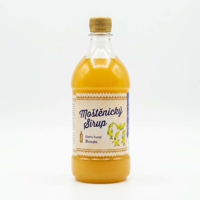 Moštěnický sirup Banán 0,7 l