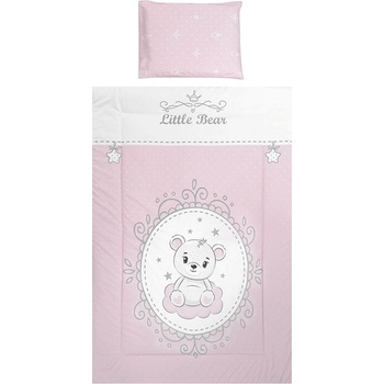 Lorelli Спален комплект от 5 части Lorelli - Cosy, розов (10420065902)