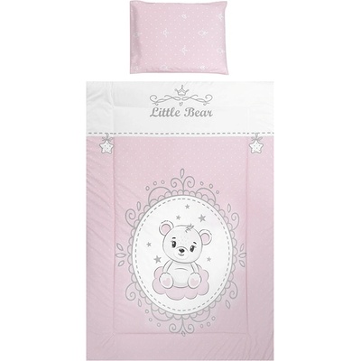 Lorelli Спален комплект от 5 части Lorelli - Cosy, розов (10420065902)