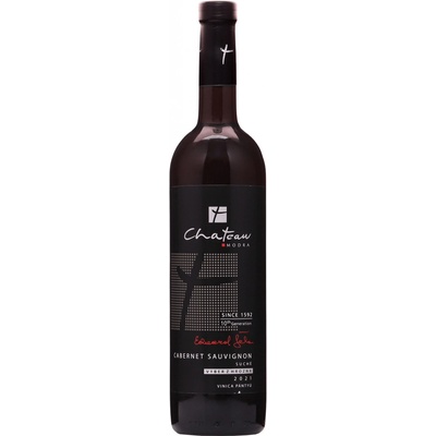 Chateau Modra Cabernet Sauvignon 2021 13% 0,75 l (čistá fľaša)