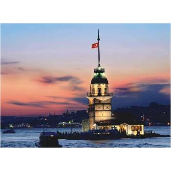 Image 1 of Anatolian - Puzzle Turkey: Maiden's Tower - 1 000 piese