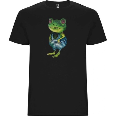 Kubu Design Dětské tričko žabák Černá