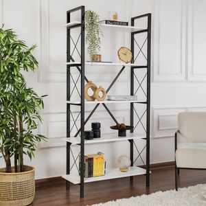  Етажерка ELYSIAN White Black (8684283439966)