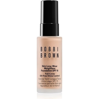 Bobbi Brown Mini Skin Long-Wear Weightless Foundation dlhotrvajúci make-up SPF15 Warm Porcelain 13 ml