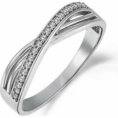 Diante Zlatý prsten se zirkony 59642574.62