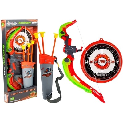LEAN TOYS Luk s terčom + šípky s prísavkami