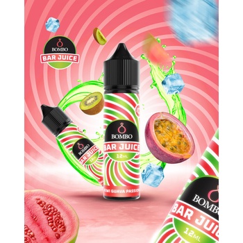 Bombo Bar Juice Kiwi Guava Passion 12ml/60ml Flavorshot