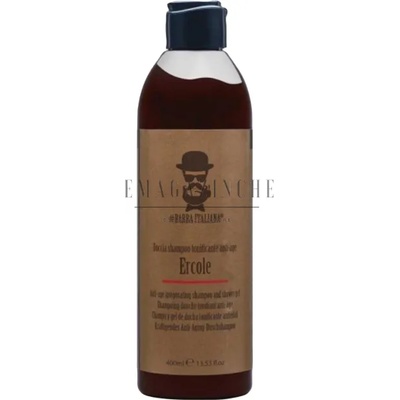 Barba Italiana #Barba Italiana Тонизиращ шампоан душ-гел за мъже 400 мл. Ercole shampoo and shower gel (0318113)
