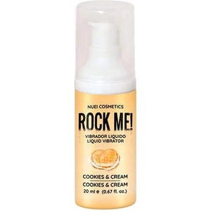 Nuei Течен вибратор с аромат на Бисквитки "nuei rock me cream" 20 мл