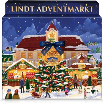 Lindt Adventní kalendář Vánoční trhy
