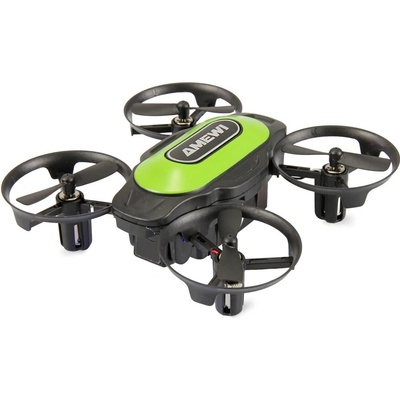 AMEWI Trade e.K. Mini dron XD95 RTF sada pro začátečníky, salta, LED osvětlení