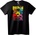 NOONEBRAND Тениска Pac-Man Черепи Ретро - S, Black