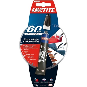 Loctite Lepidlo univerzální 60sec, 20 g