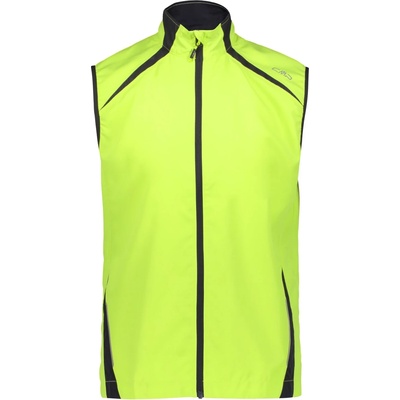 CMP Мъжки елек за колоездене CMP Reflective Vest Cycling vest - Yellow Fluo - размер 52 (EU) (054-0257-0214)