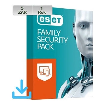 ESET Family Security pack 5 lic. 12 mes.