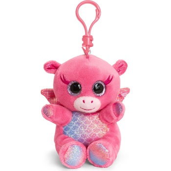 Keel Toys Плюшена играчка с клипс за раница Keel toys - Прасенце, 12 cm (SF6556)