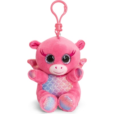 Keel Toys Плюшена играчка с клипс за раница Keel toys - Прасенце, 12 cm (SF6556)