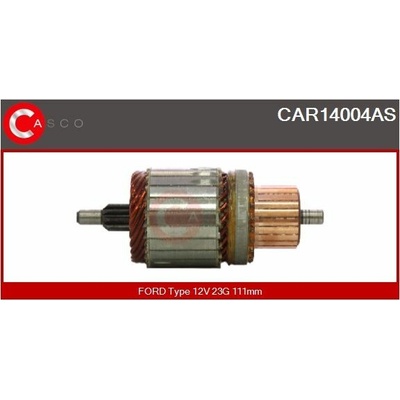 Rotor, štartér CASCO CAR14004AS