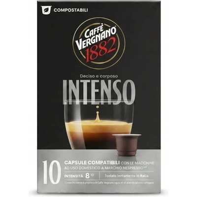 Caffè Vergnano Intenso kapsle pro Nespresso 10 ks