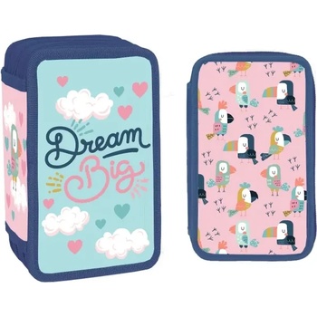 S-Cool Несесер S-COOL с 3 ципa DREAM BIG