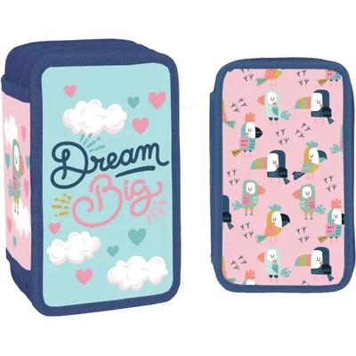 S-Cool Несесер S-COOL с 3 ципa DREAM BIG