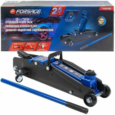 Forsage Hydraulický zdvihák na auto nízkoprofilový 2,5 t 135–387 mm FS-58717