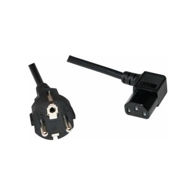 Logilink síťový kabel VDE IEC-C13 5.0m 90°/0° CP119