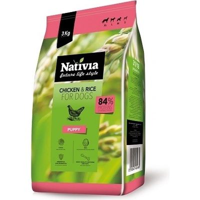 Nativia Puppy Chicken & Rice 3 kg