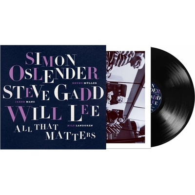 All That Matters Simon Oslender Steve Gadd & Will Lee Vinyl Album LP