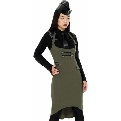 KILLSTAR Дамска пола KILLSTAR - Darkwave Division - КАКИ - KSRA002434