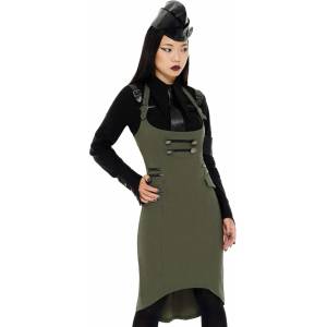 KILLSTAR Дамска пола KILLSTAR - Darkwave Division - КАКИ - KSRA002434