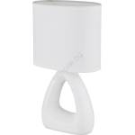 GLOBO 21731W - Настолна лампа TRIANGLE 1xE14/40W/230V бял (GL8599)