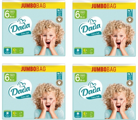 Dada Extra Soft JUMBOBAG 6 Extra large16+ 84 ks