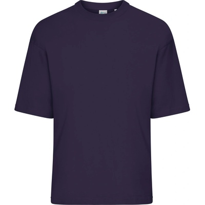 James & Nicholson tričko 8041 oversize těžké krátký rukáv unisex COT028041abs00-deep purple