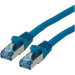 Roline Пач кабел S/FTP CAT6a, LSOH, 0, 5 m, син 21.15. 2840-100 (21.15.2840-100)