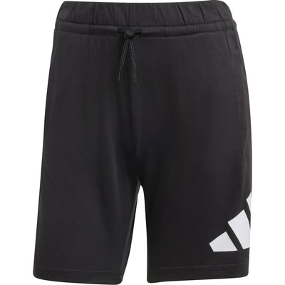 Adidas Детски къси панталони adidas Kid's Bold Knit Shorts 210 Shorts - Black / White - размер 176 (EU) (701-3544-0115)