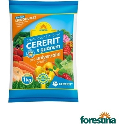 Forestina ORGAMIN Cererit s guánem a lignogumátem univerzální použití 1kg