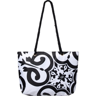Goldbergh Чанта за рамо Goldbergh Women's Islaire Shopper Bag Shoulder bag - Black / White - размер One Size (510-6726-0111)