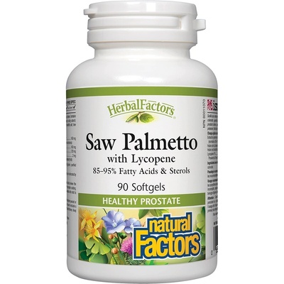 Natural Factors Saw Palmetto 500 mg, 90 Capsules