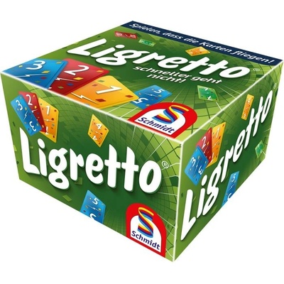 Schmidt Spiele Ligretto зелена игра с карти за 2-4 играчи (S1208)