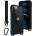 SwitchEasy Odyssey Case - удароустойчив хибриден кейс с връзка и карабинер за iPhone 12 Pro Max (син)