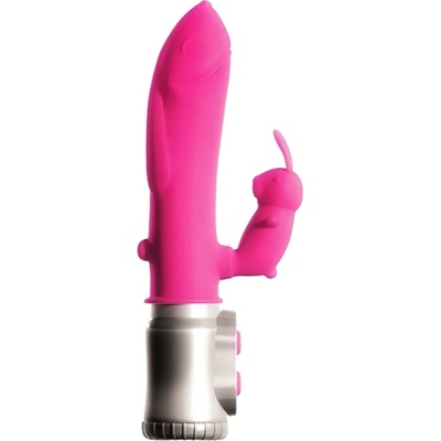 Love to Love Мултифункционален вибратор от Медицински силикон "sexy bunny" 21 см