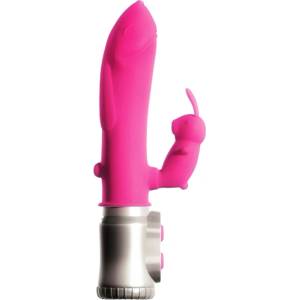 Love to Love Мултифункционален вибратор от Медицински силикон "sexy bunny" 21 см