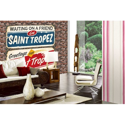 DIMEX ART Самозалепваща се флизелинова фототапета табела - сен тропе 375 x 250 см