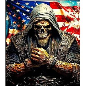 3spotstshirts American SCULL