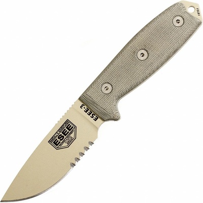 ESEE-3 Serrated Edge ESEE-3S-MB-DT
