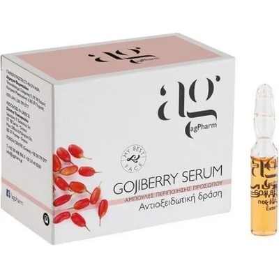 AG PHARM Серум за лице , антиоксидантен , с годжи бери , Ag Pharm Gojiberry Serum - Antioxidant action 1amp x 2ml