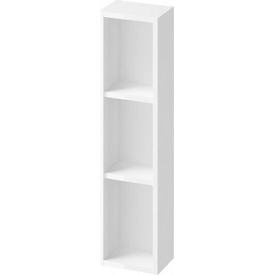 Cersanit Larga, vysoká otvorená závesná skrinka 80x20cm modulárna, biela, S932-079